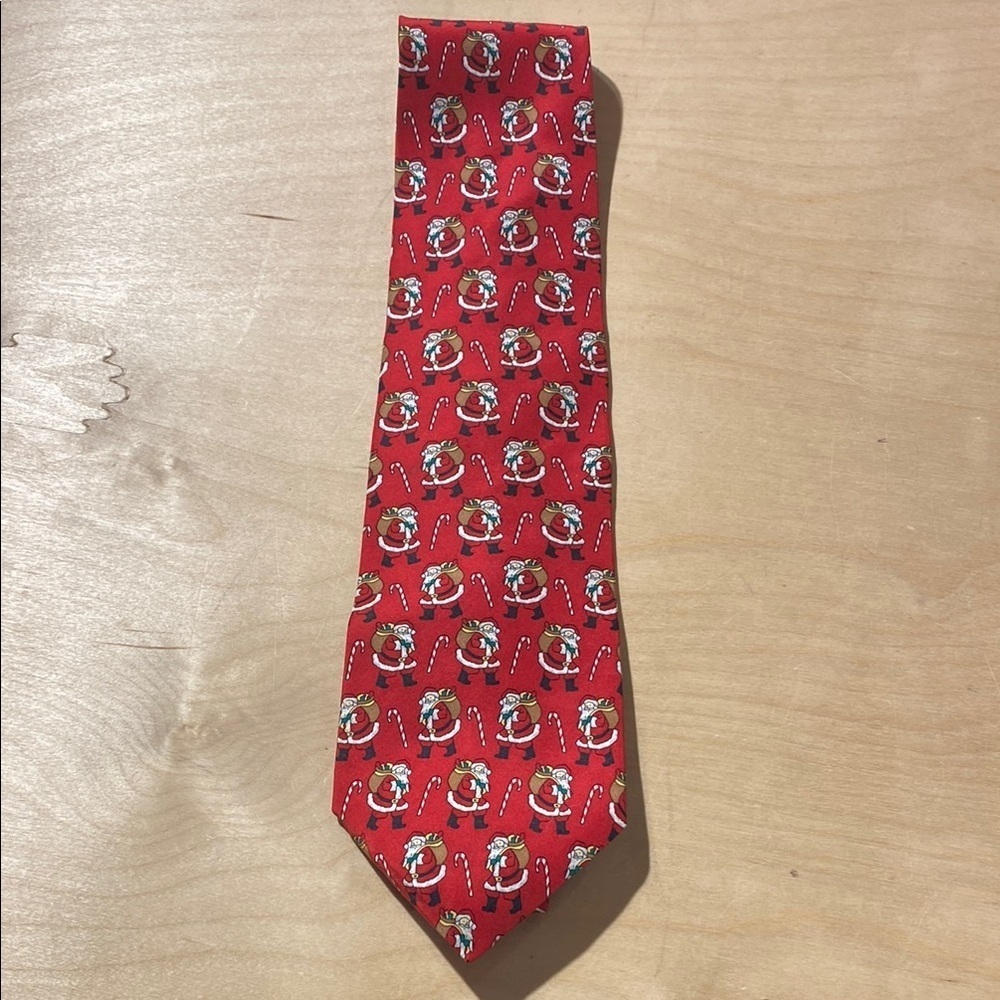 Festive Red Santa Claus Tie (NB)